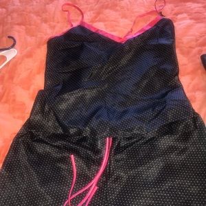 Polka dot silky pajamas size Medium